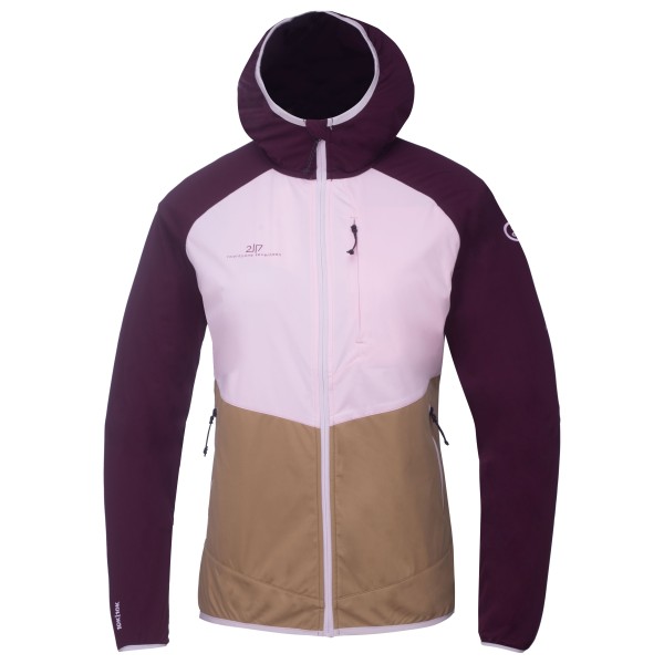 2117 of sweden  Women's Vassbacken Hoodie - Softshelljack, purper