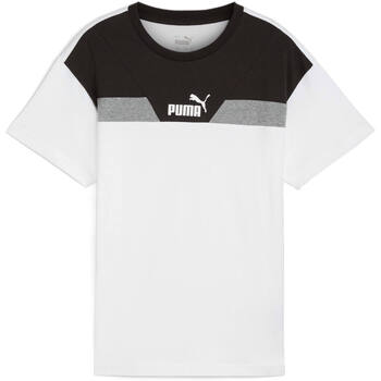 Puma T-shirt Korte Mouw  T-shirt enfant Power Colorblock