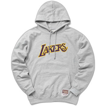 Mitchell And Ness Sweater  Sweatshirt à capuche Los Angeles Lakers NBA Team Logo