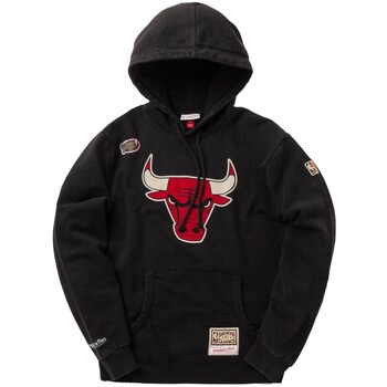 Mitchell And Ness Sweater  Sweatshirt à capuche Chicago Bulls NBA Team Logo