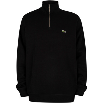 Lacoste Sweater  Katoenen sweatshirt met 1/4 ritskraag