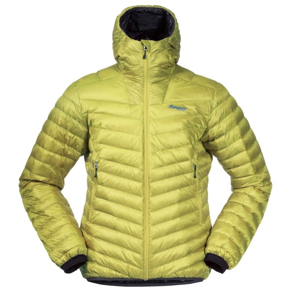Bergans  Senja Down Light Jacket with Hood - Donsjack, geel/olijfgroen