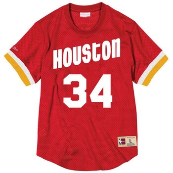 Mitchell And Ness Trui  Maillot NBA Houston Rockets Hakeem Olajuwon