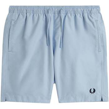 Fred Perry Zwembroek  Classic Swim Shorts Light Smoke Blue