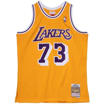 Mitchell And Ness Onderhemden  Maillot NBA Los Angeles Lakers Dennis Rodman