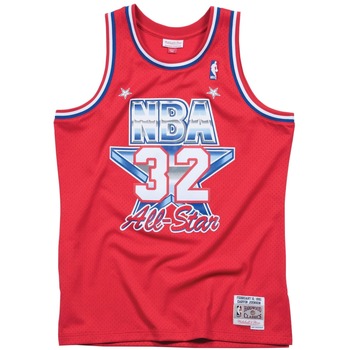 Mitchell And Ness Onderhemden  Maillot NBA All Star West Magic Johnson