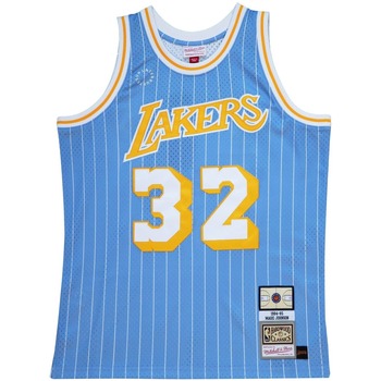 Mitchell And Ness Onderhemden  Maillot NBA Los Angeles Lakers Magic Johnson