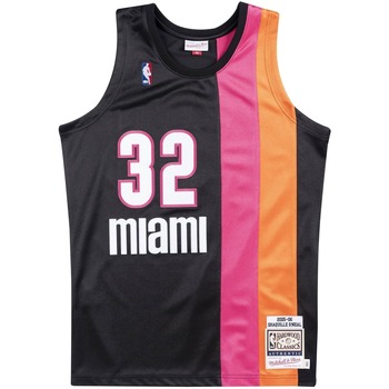 Mitchell And Ness Onderhemden  Maillot Miami Heat NBA Authentic Alternate 05 Shaquille O'Neal