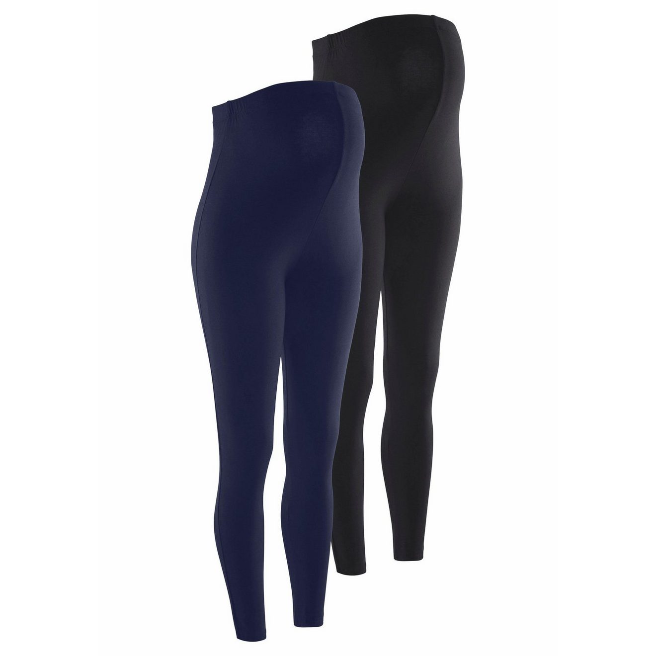 Neun Monate Zwangerschapsbroek 2-pack broeken voor zwangerschap en borstvoeding (set, 2-delig)