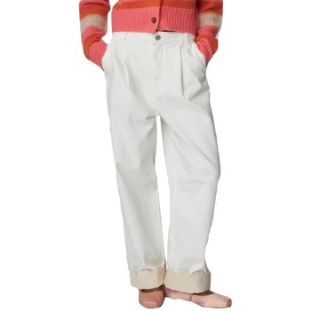 Stella Nova Broek  TWO-TONED COTTON PANTS