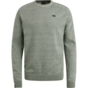 Vanguard Sweater  Trui Linnen Blend Melange Groen