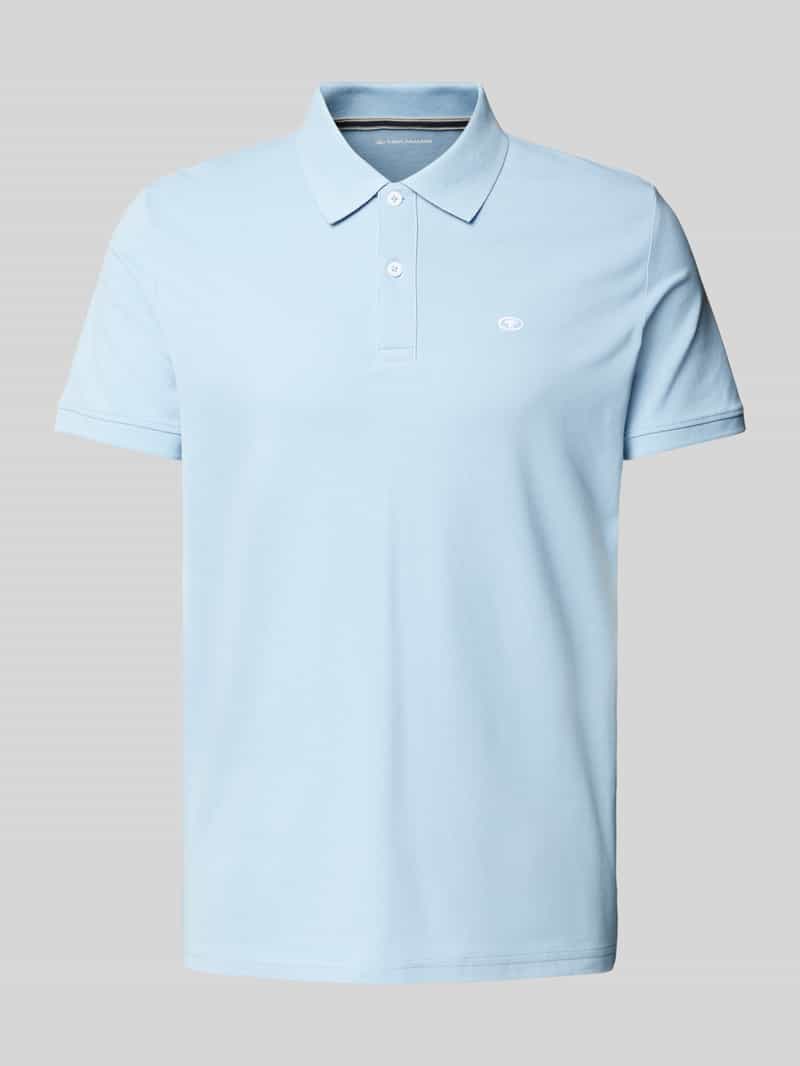 Tom Tailor Poloshirt met contrasterende knoopsluiting