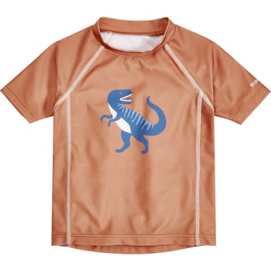 Playshoes UV-beschermend shirt 1/2 mouw Dino oker
