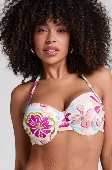 Hunkemöller Voorgevormde bikinitop met beugel Ayanna Rood