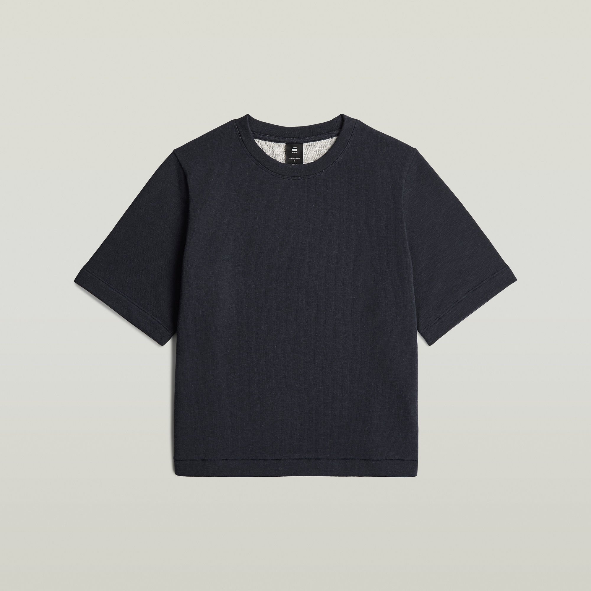 G-Star RAW Boxy T-shirt-sweater - Donkerblauw - Dames