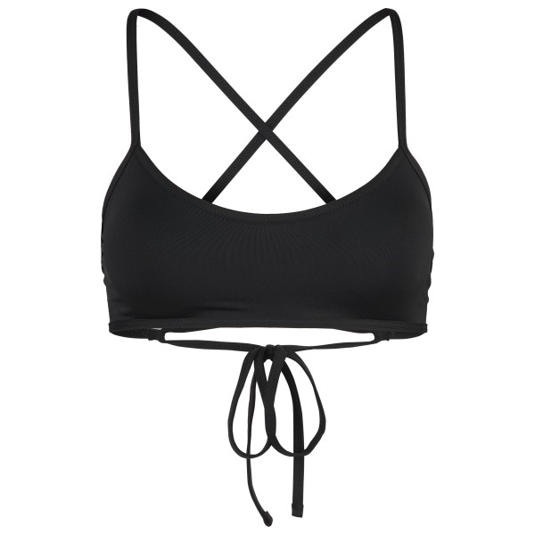 Billabong  Women's Sol Searcher Lace Up Trilet - Bikinitop, zwart