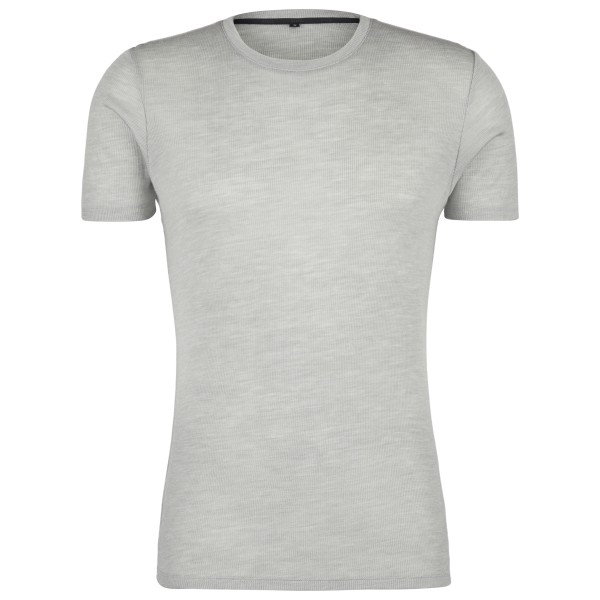Stoic  MerinoRib RonnebySt. Shirt - Merinoshirt, grijs