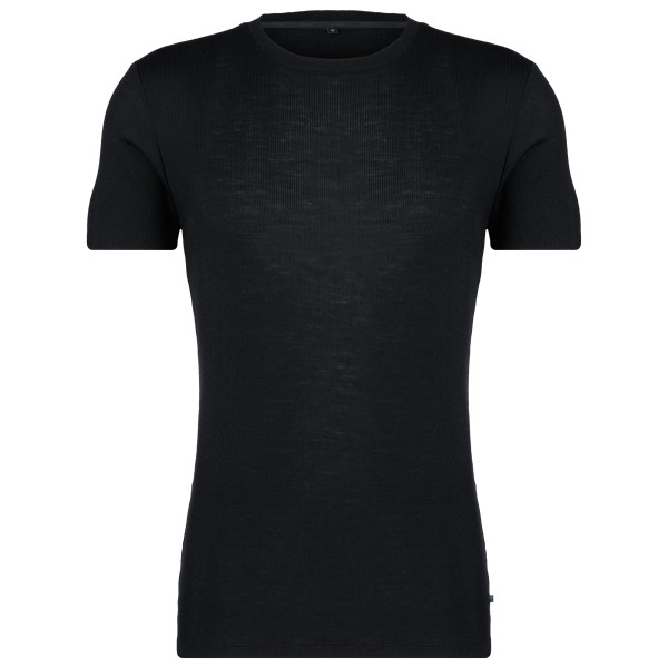 Stoic  MerinoRib RonnebySt. Shirt - Merinoshirt, zwart