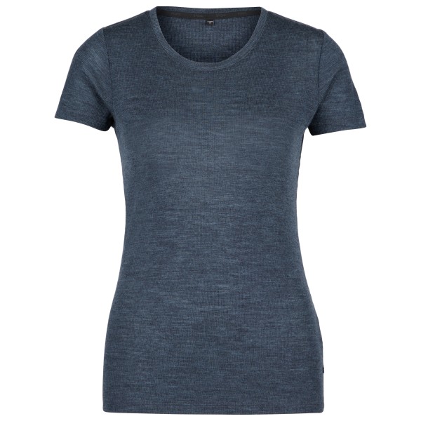 Stoic  Women's MerinoRib RonnebySt. Shirt - Merinoshirt, blauw