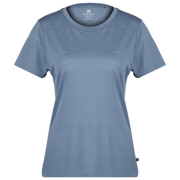 Heber Peak  Women's MerinoMix150 PineconeHe. II T-Shirt - Merinoshirt, grijs