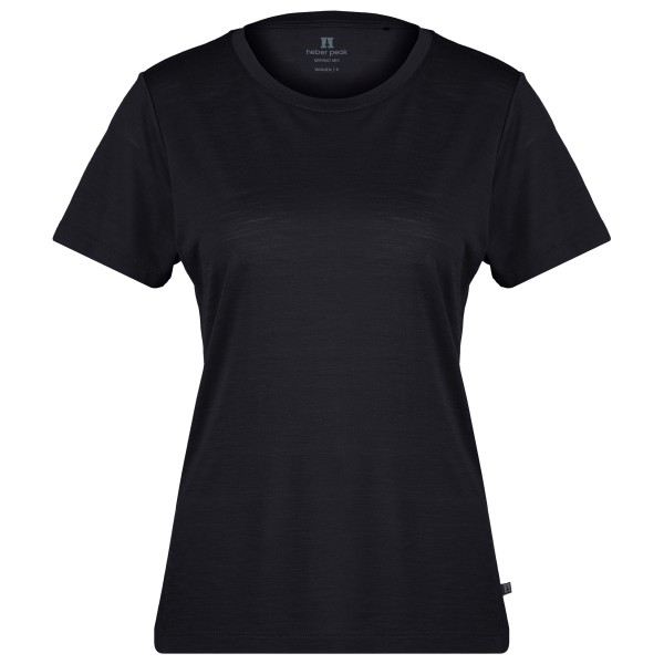 Heber Peak  Women's MerinoMix150 PineconeHe. II T-Shirt - Merinoshirt, zwart
