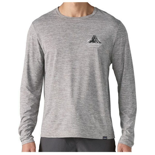 Patagonia  L/S Cap Cool Daily Graphic Shirt Lands - Sportshirt, grijs
