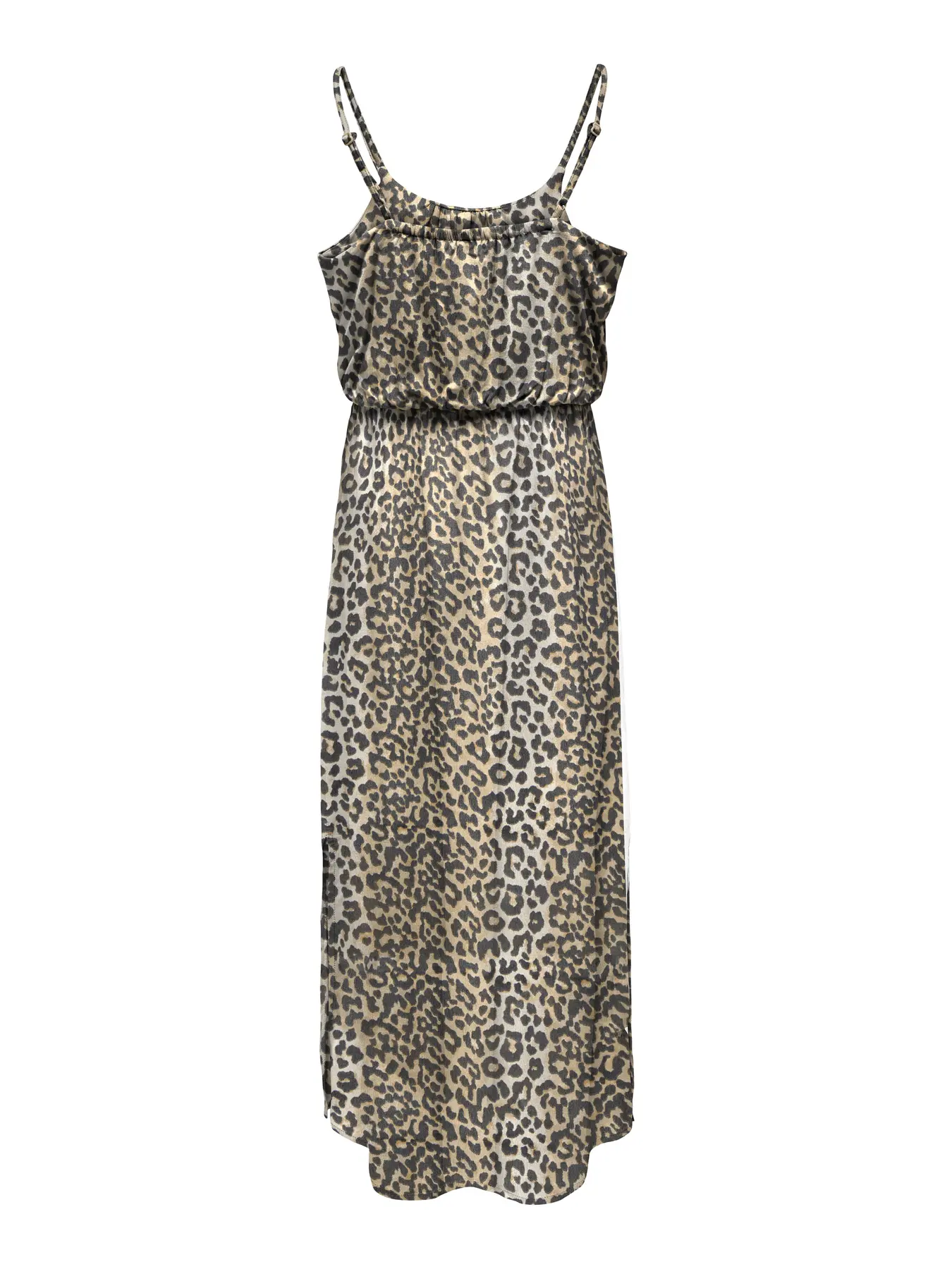 Kids ONLY zomer maxi jurk meisjes - grijs - Kogscarlet-winner