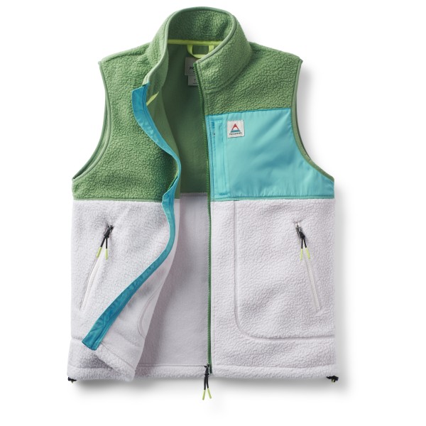 Passenger  Women's Fairbanks Full Zip Recycled Sherpa Gilet - Fleecebodywarmer, grijs