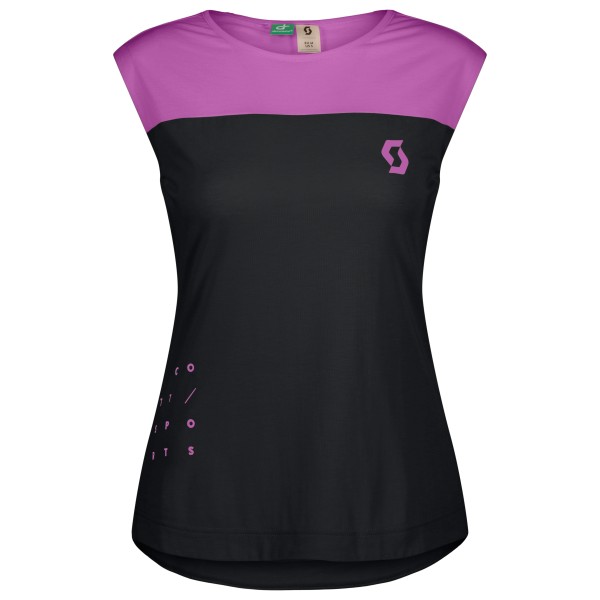 Scott  Women's Tank Trail Vertic Dri S/S - Tanktop, zwart