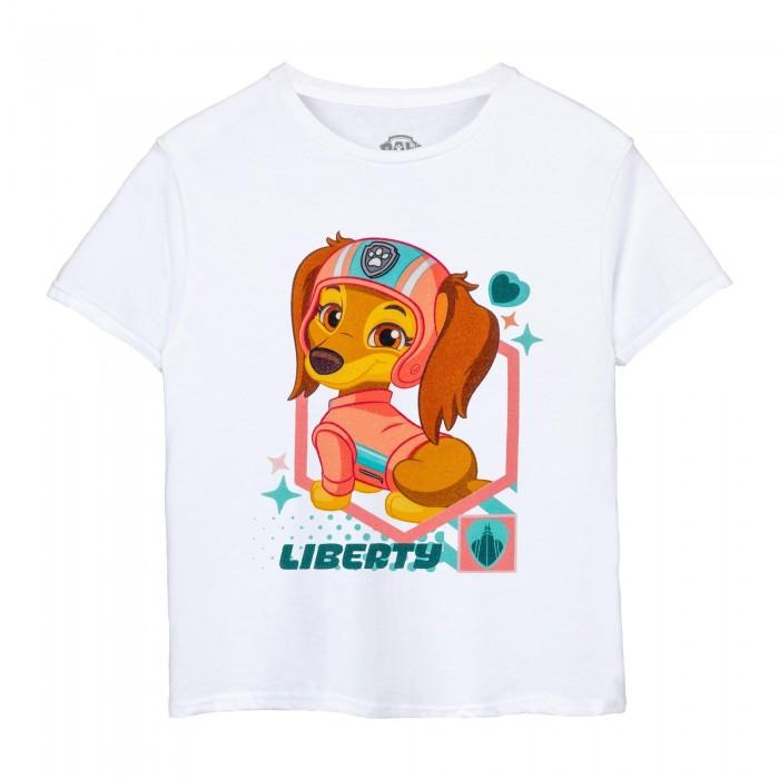 Paw Patrol Meisjes Liberty T-shirt 3-4 Years wit