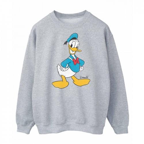 Disney klassiek Donald Duck-sweatshirt voor heren L grijs