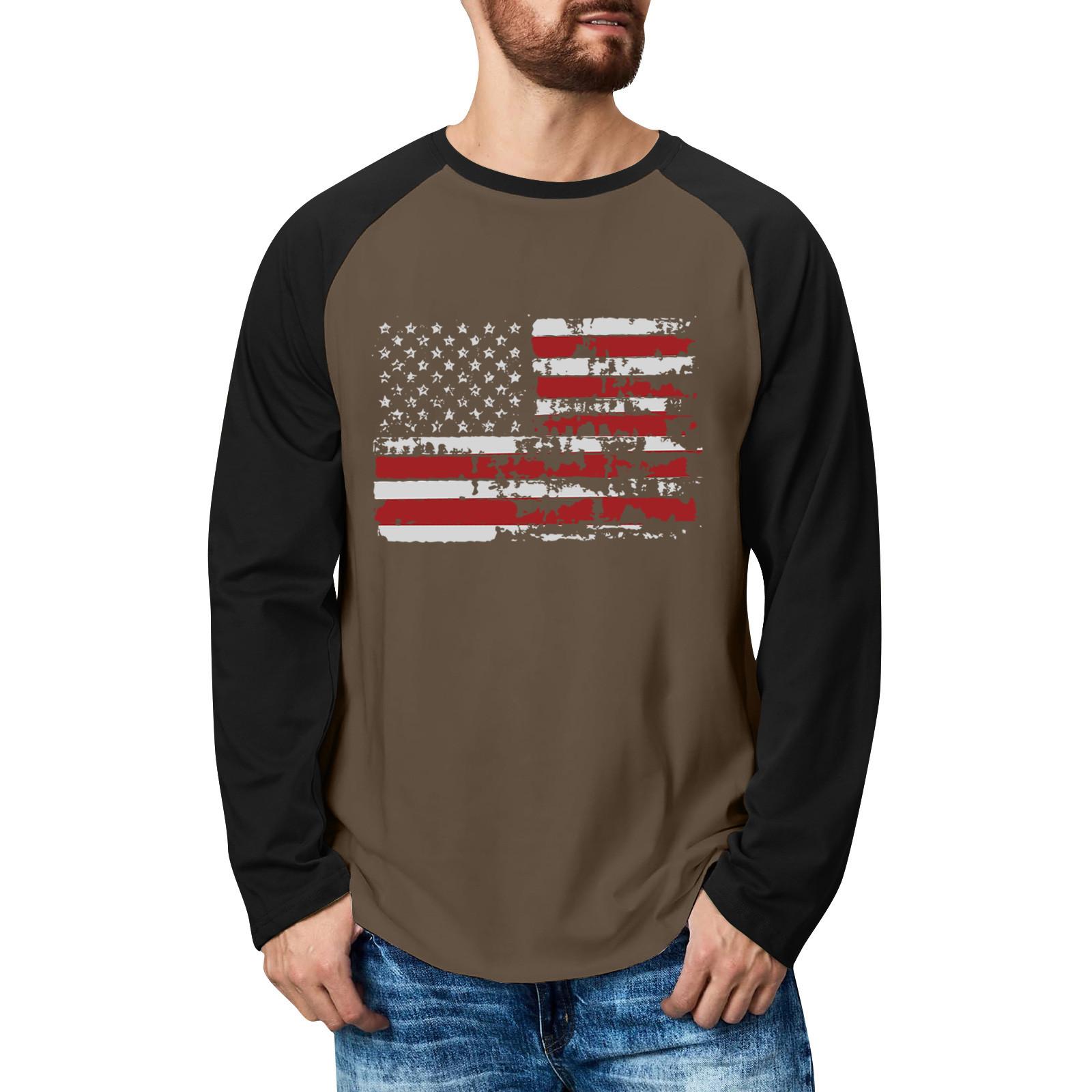 Jiangnan C Lente en herfst herensweatshirt met staande kraag is outdoor casual truien tops L koffie