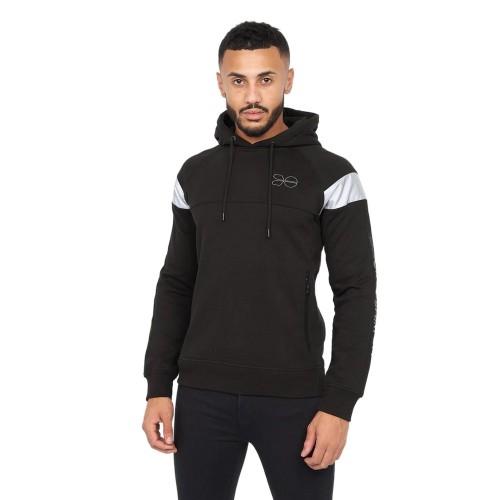 Crosshatch Purbeck-hoodie voor heren S zwart