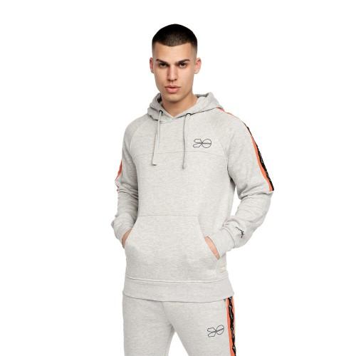 Crosshatch Chillmake-hoodie voor heren XL grijs