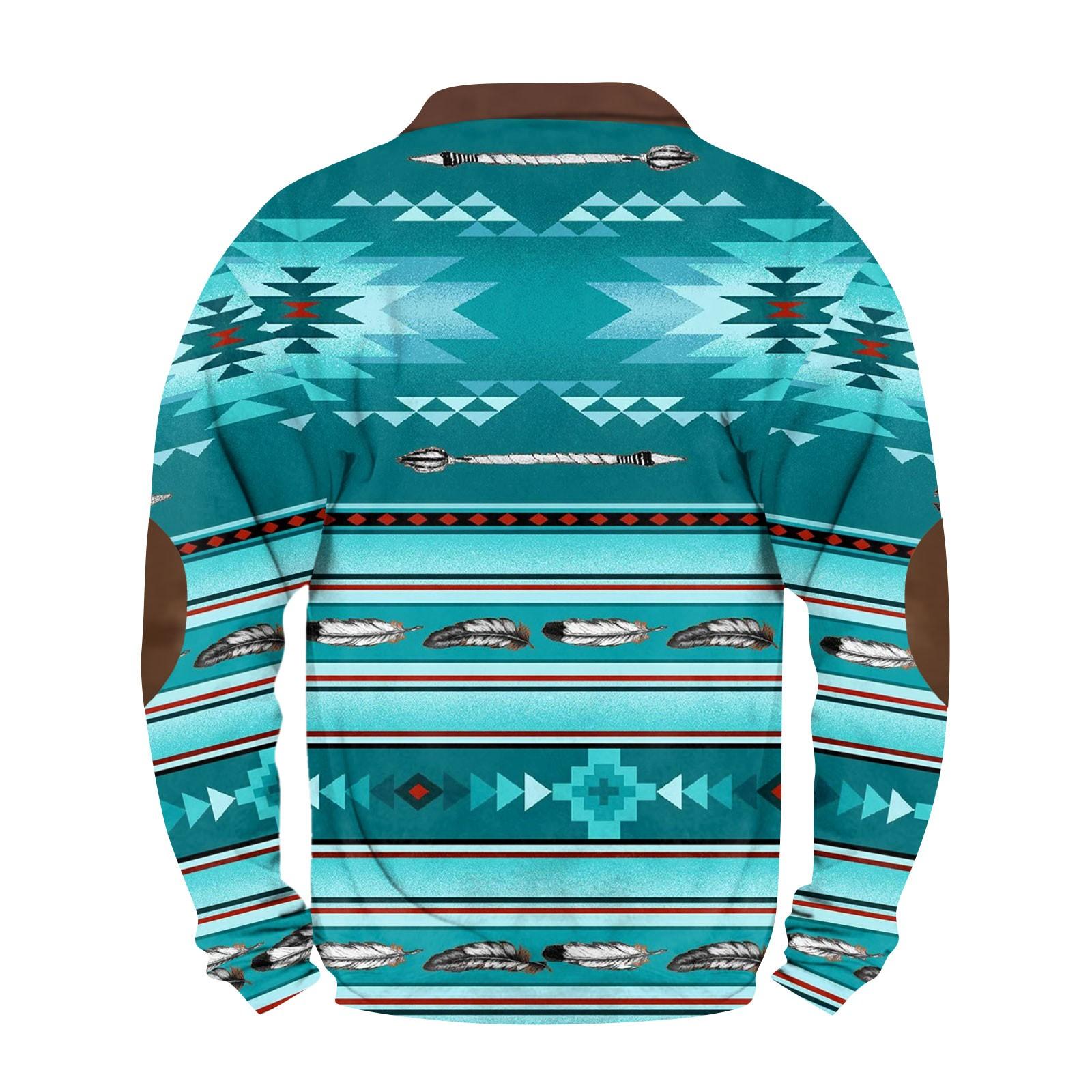 HIMO Group Heren Retro Casual Gradient Bedrukt Sweatshirt L beige