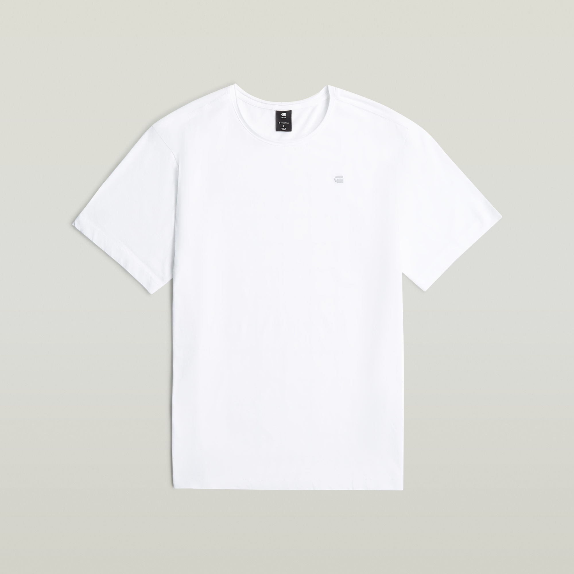 G-Star RAW Essential Raw Neck T-shirt - Wit - Heren