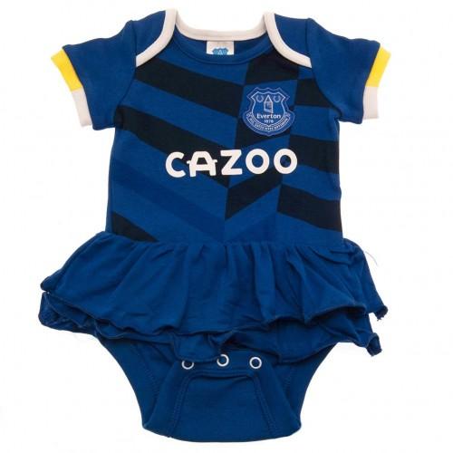 Everton FC Baby Crest Tutu Rok-bodysuit 3-6 Months koningsblauwe kleur/wit