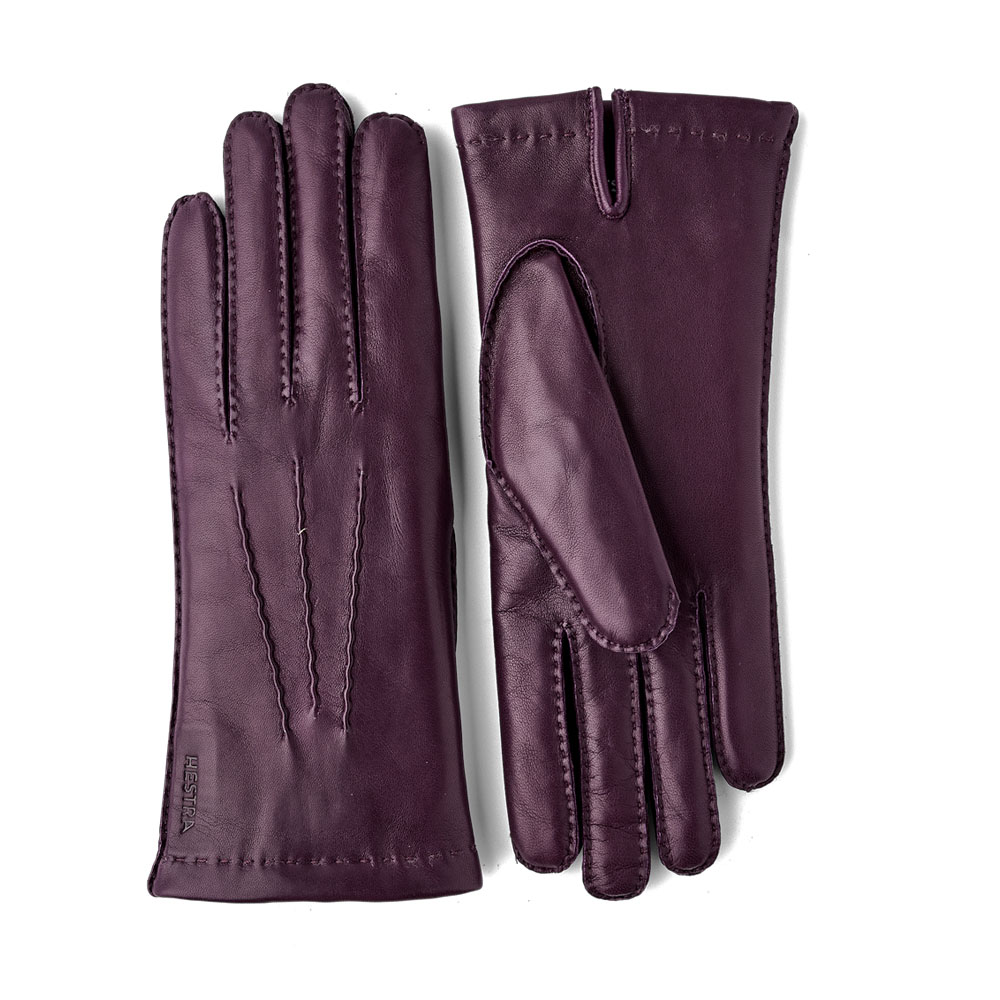 Hestra Dames handschoen Mary Dark Plum