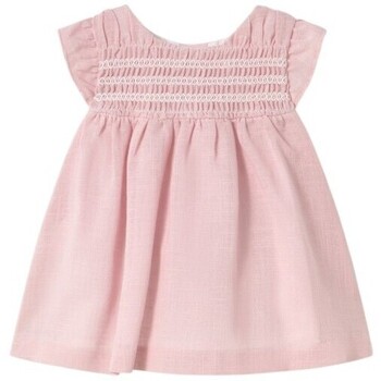 Mayoral Jurk  1846 Vestido nido abeja Rosa