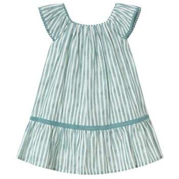 Mayoral Jurk  1917 vestido rayado Verde