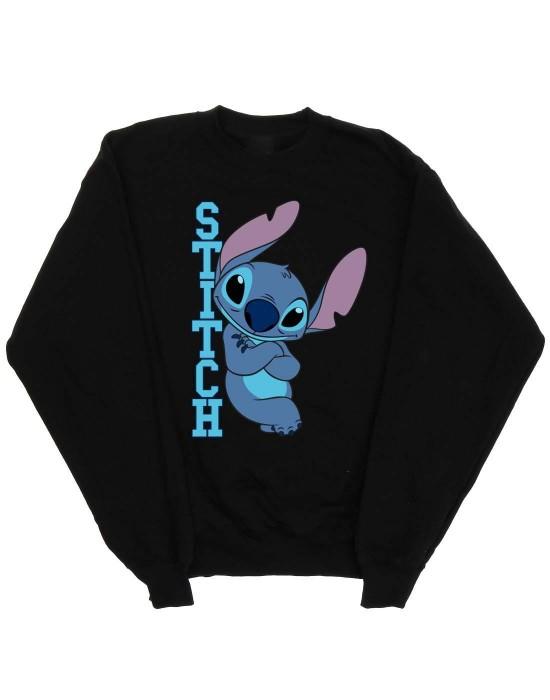 Disney Lilo en Stitch poserend sweatshirt voor meisjes 3-4 Years zwart