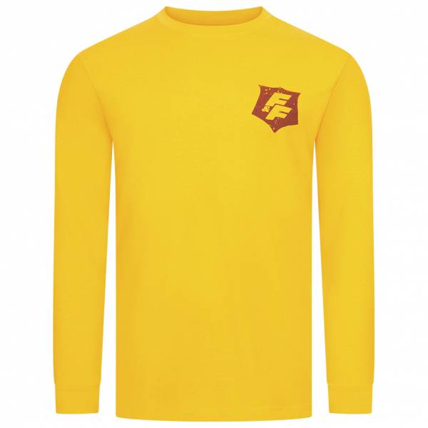 Lizenz SNEL & WOEDEND Shield Heren Shirt met lange mouwen UNMLT046GLD