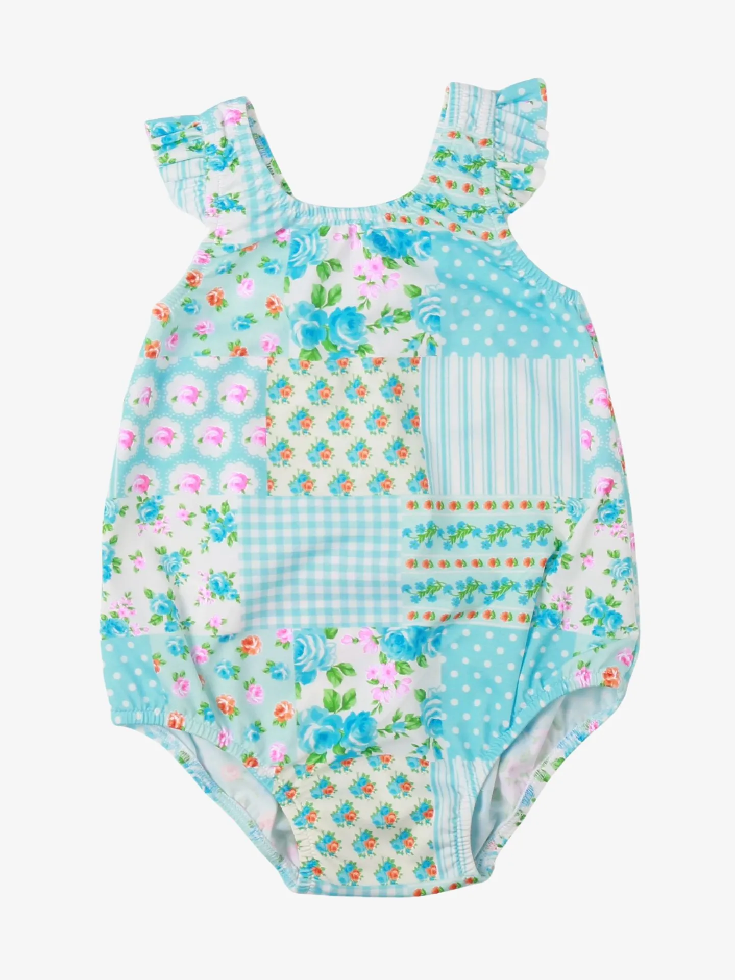 MC Saint Barth Meisjes badpak pinkie shabby patch