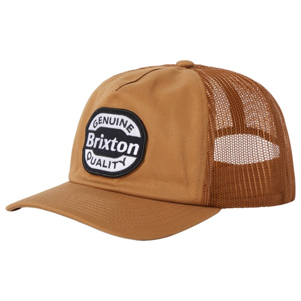 Brixton  Keaton Netplus Trucker Hat - Pet, bruin