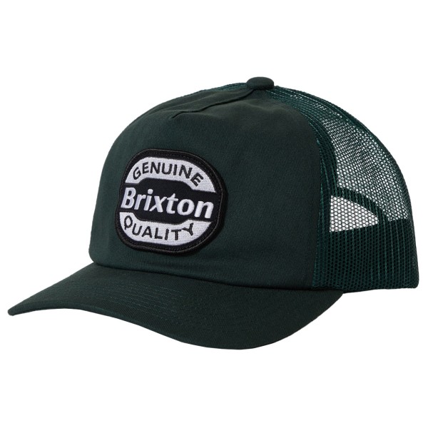 Brixton  Keaton Netplus Trucker Hat - Pet, zwart