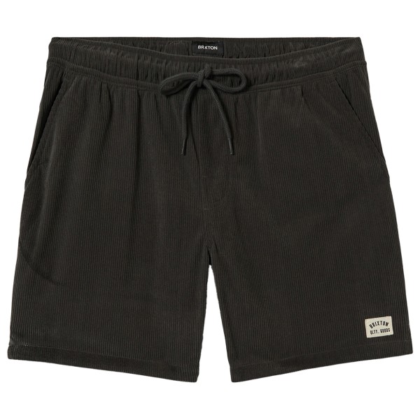 Brixton  Everyday Corduroy Short - Short, zwart