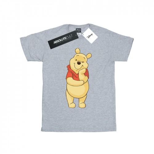 Disney jongens Winnie de Poeh schattig T-shirt 7-8 Years grijs