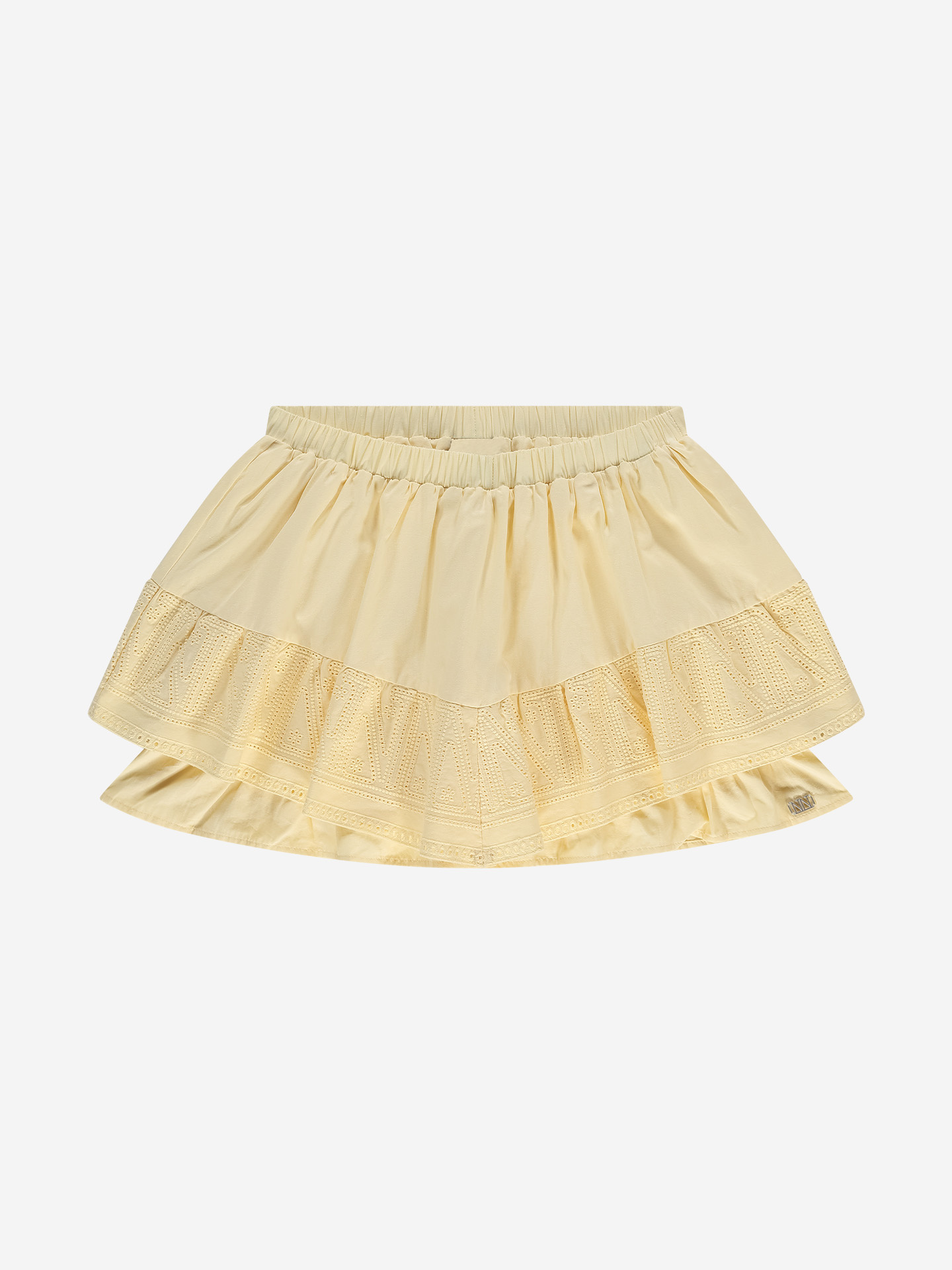 Nik&Nik zomer skort meisjes - geel - Shanti