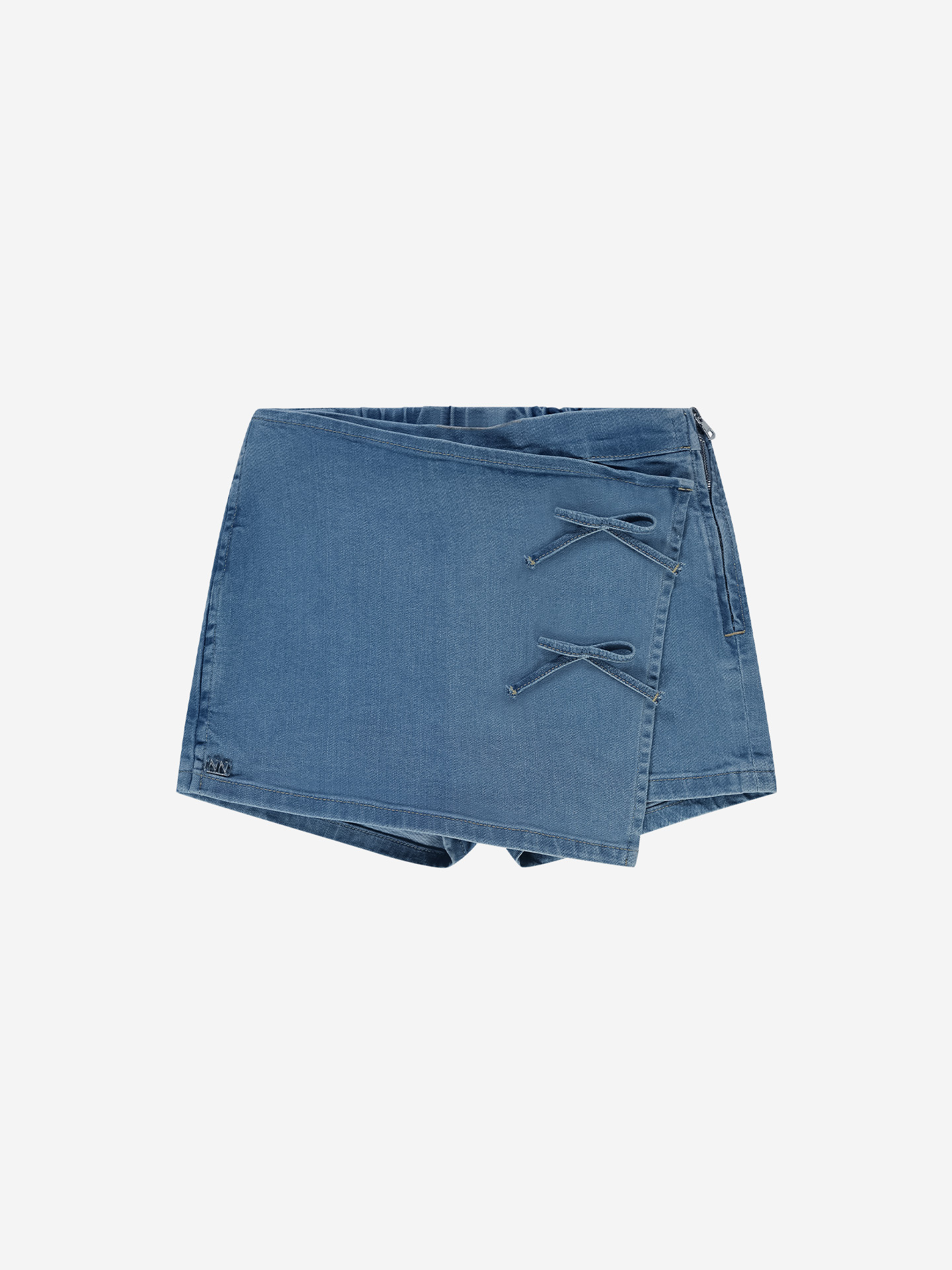 Nik&Nik zomer jeans skort meisjes - blauw - Blair