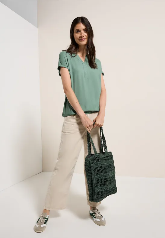 Cecil Blouse in effen kleur
